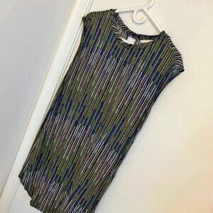 H&M Striped Dress - Black and Green